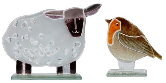 Fused Glass Animal Collection